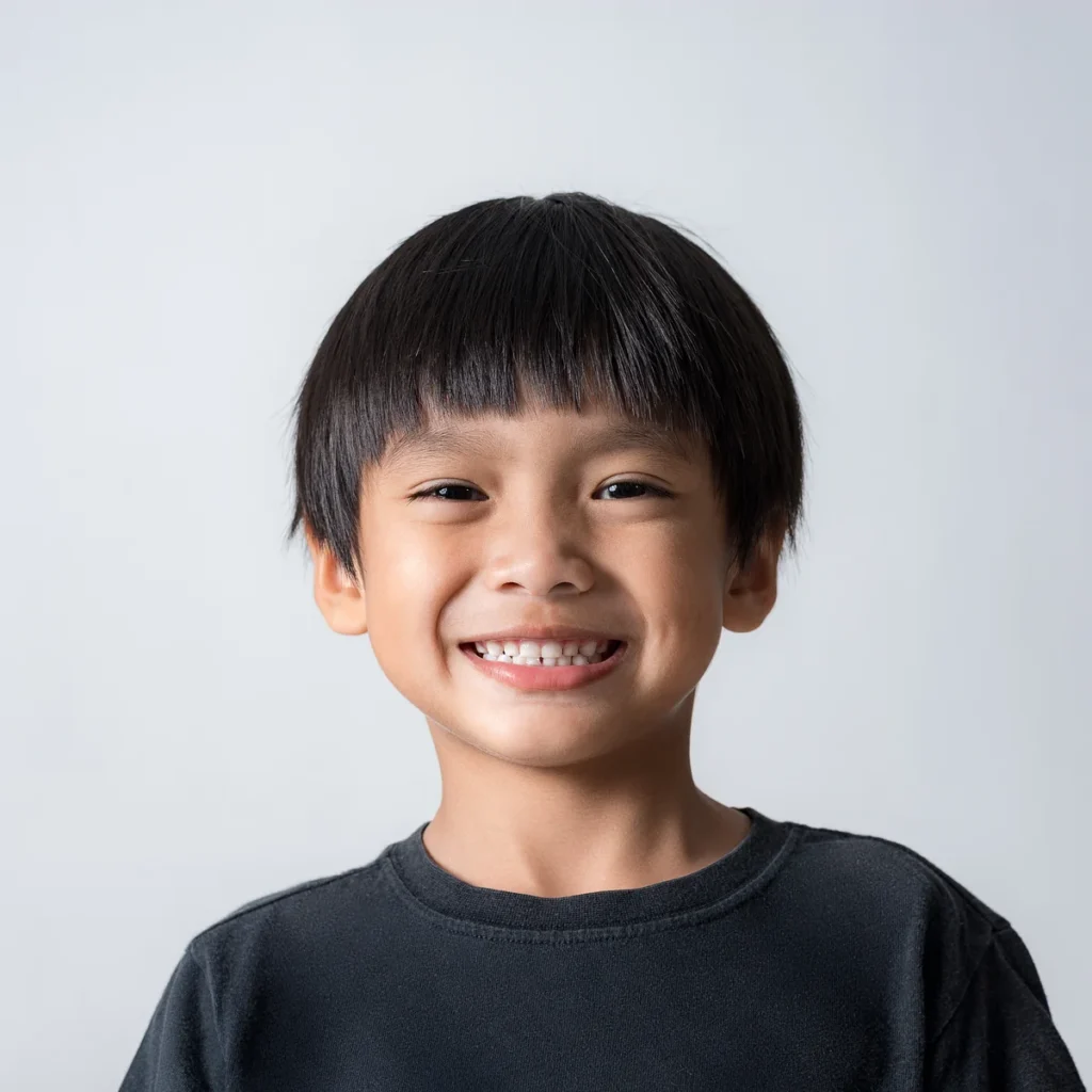 Smiling young boy