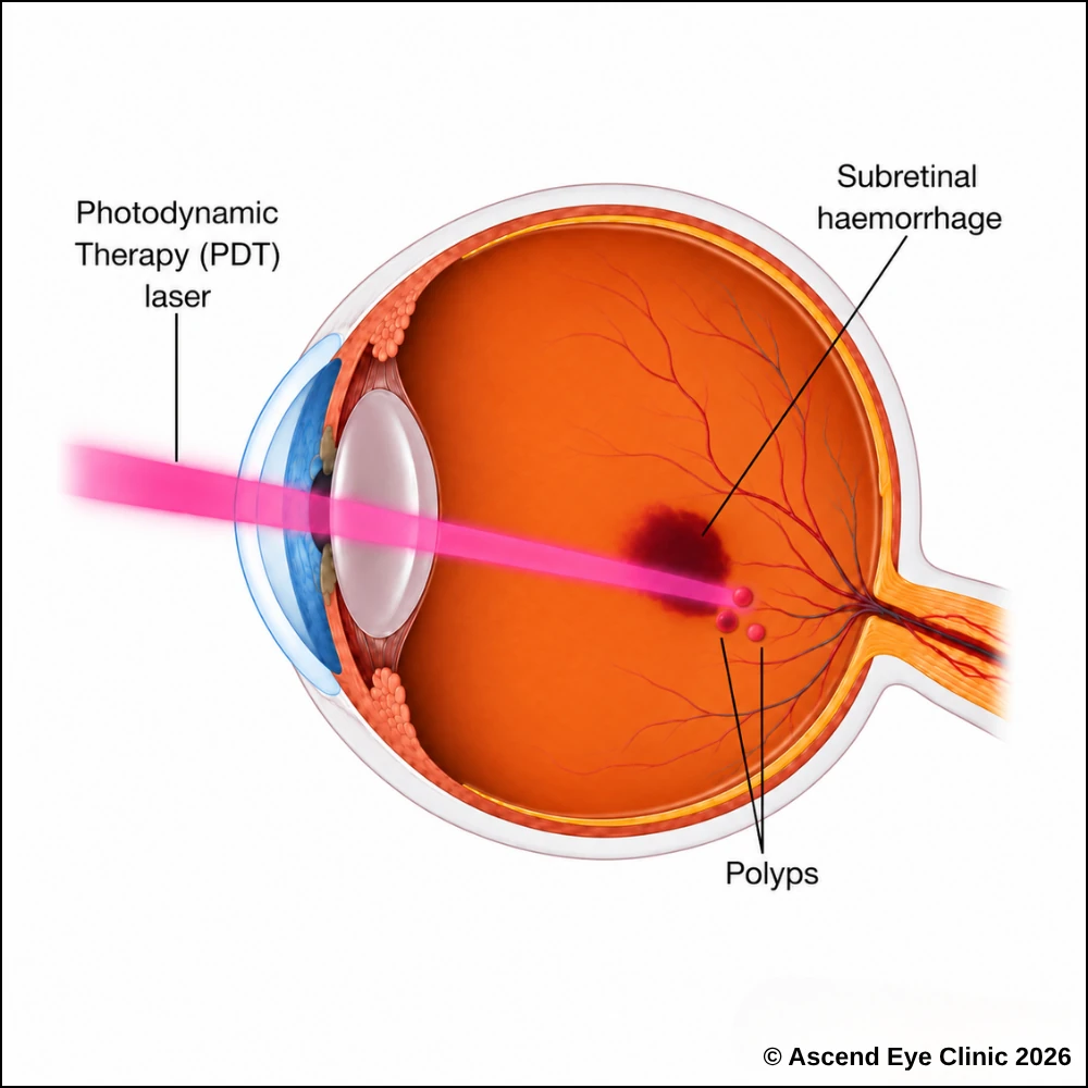 Photodynamic Therapy for (PCV)